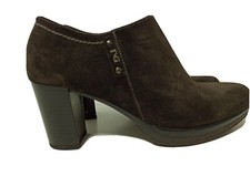 Tronchetto scamosciato Nero