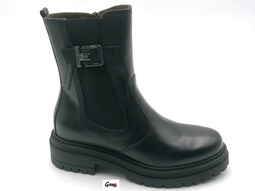 Stivaletto donna nero - stivaletto,