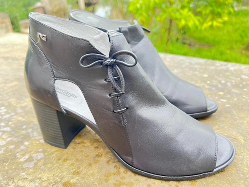 Stivaletti nero giardini donna - nero,