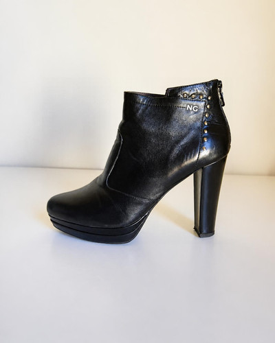 Stivaletti tronchetti nero - stivaletti,